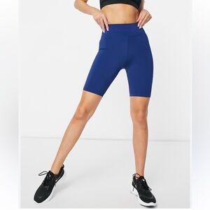NWT ASOS Women's Biker Shorts in Cobalt Blue - Size 4